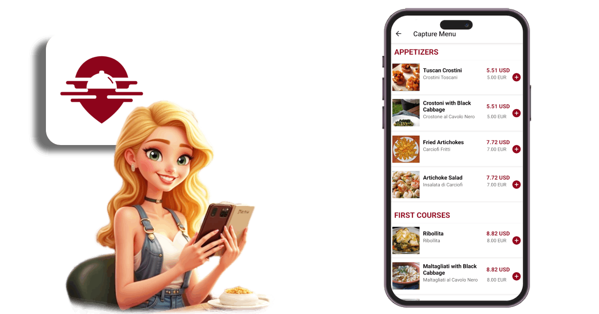 MenuGuide - AI Menu Translator App Banner